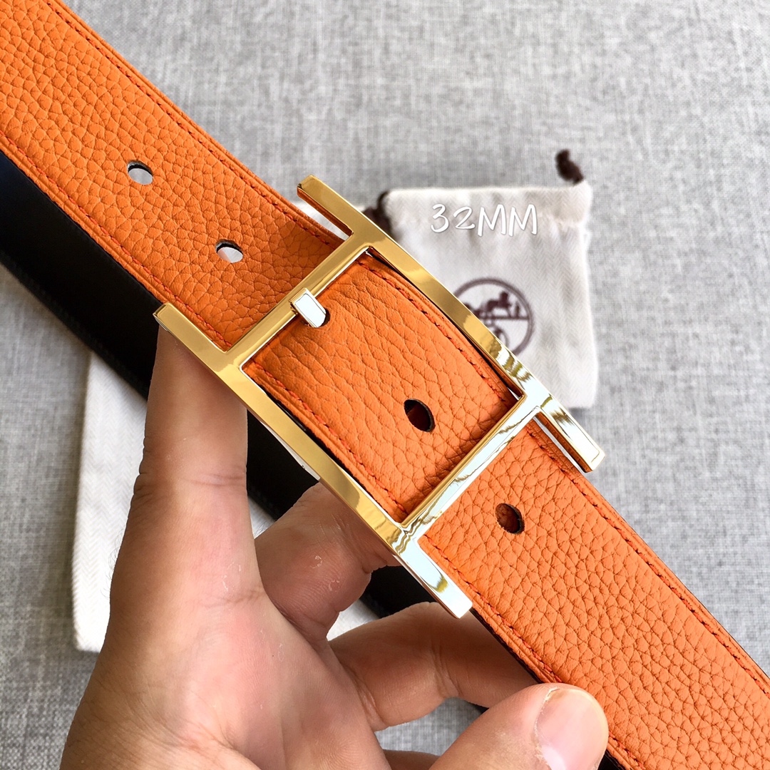 Hermes belt 3.2CM