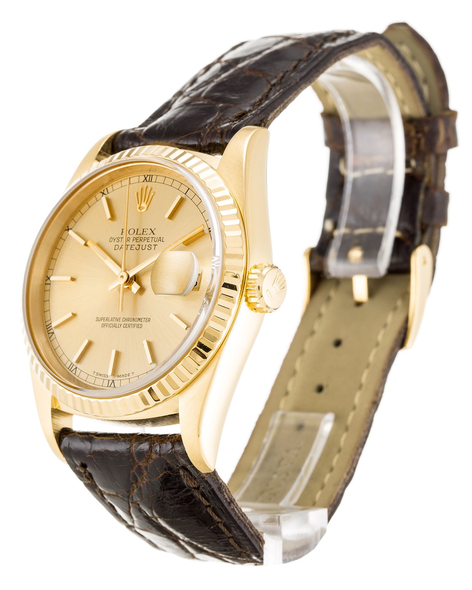 Replica Rolex Datejust 36mm Champagne Dial 16238