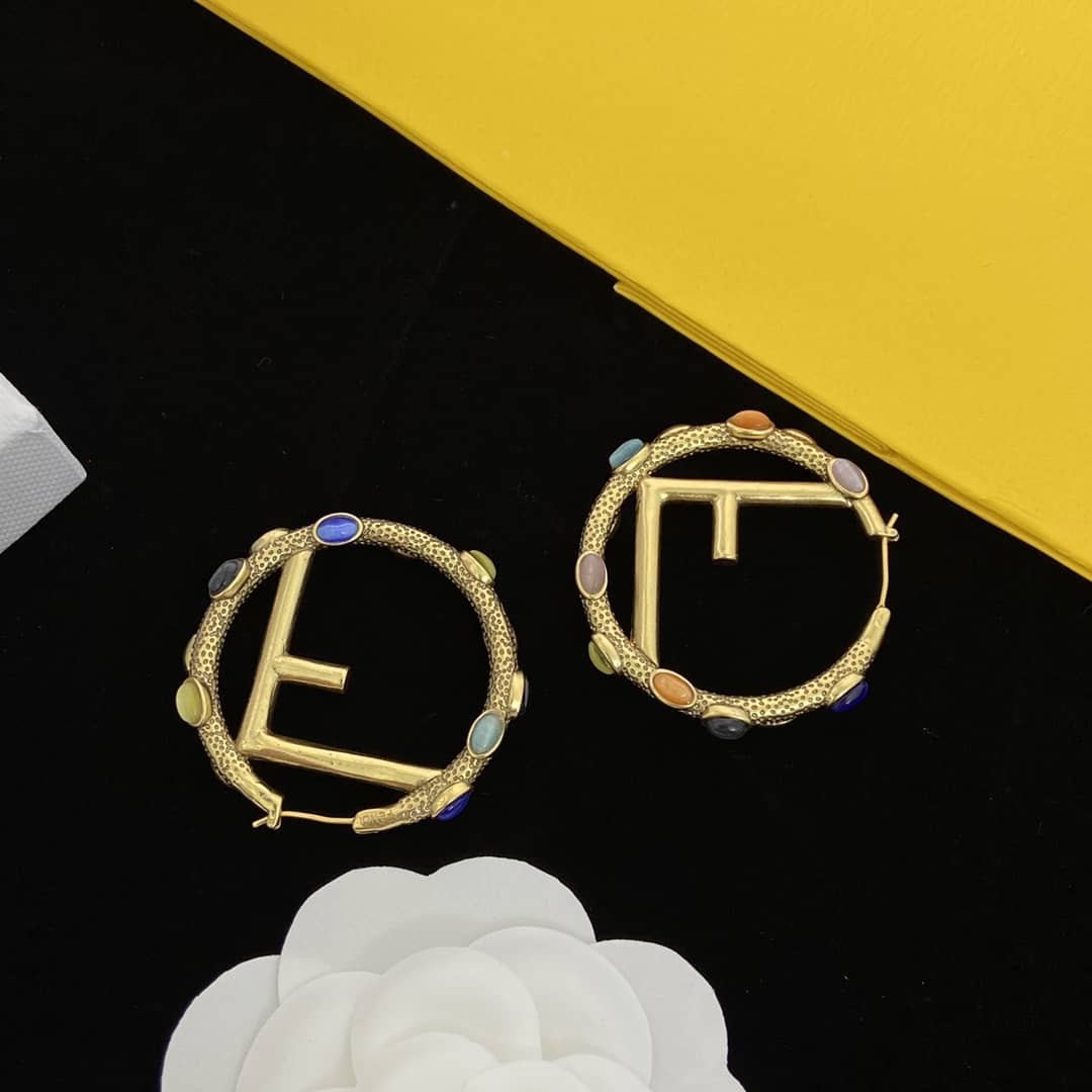 High Quality Fendi Replica Earrings