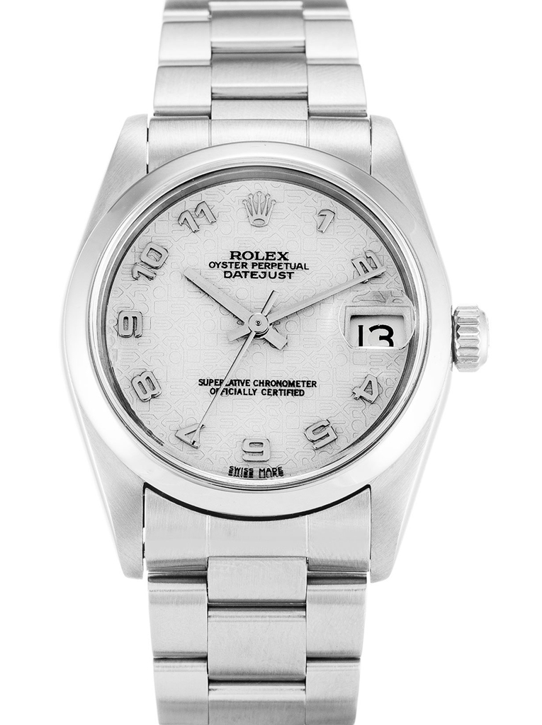 Replica Rolex Datejust Mid-Size 30mm Ivory Jubilee Dial 68240