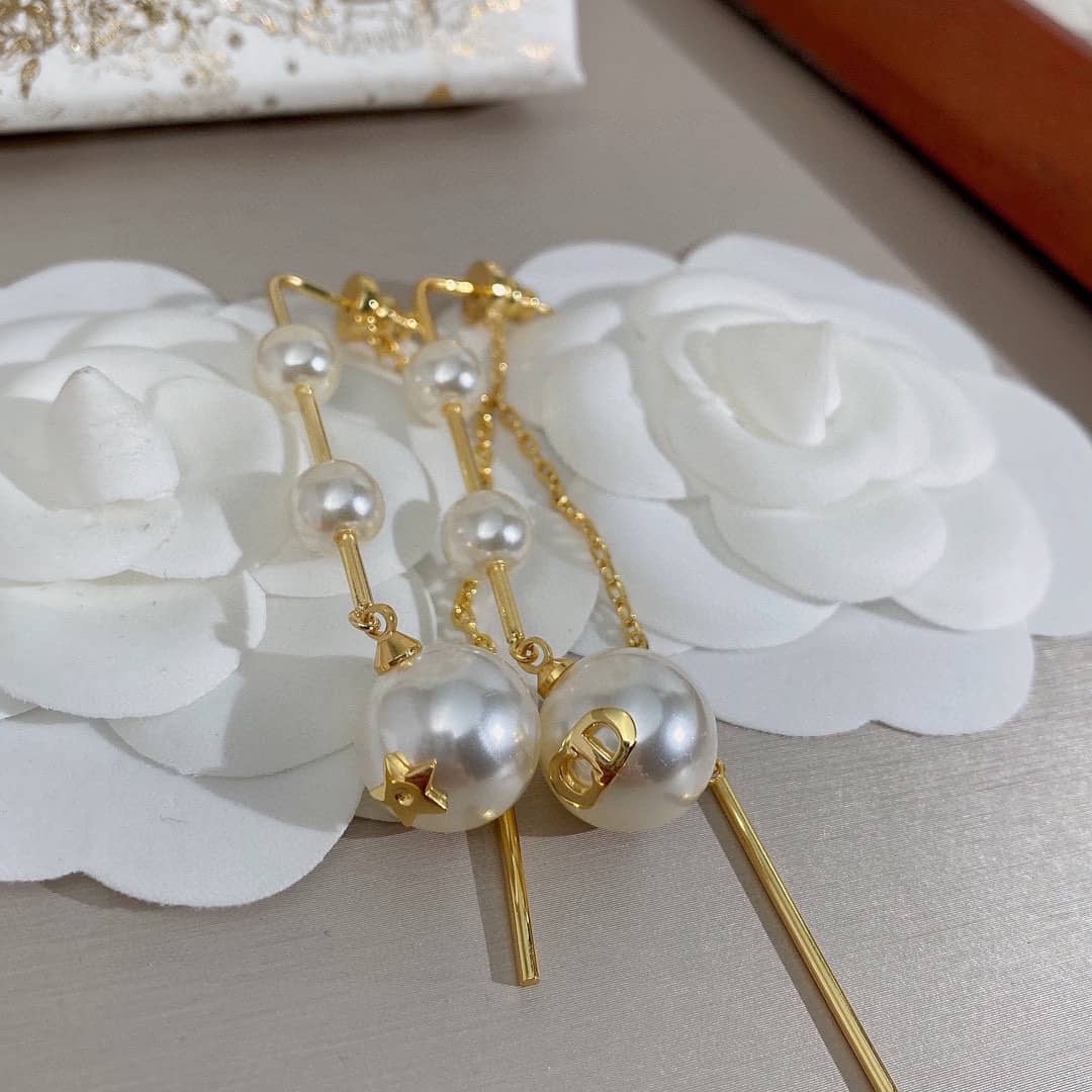 Fake Dior Designer Earrings Wholesale