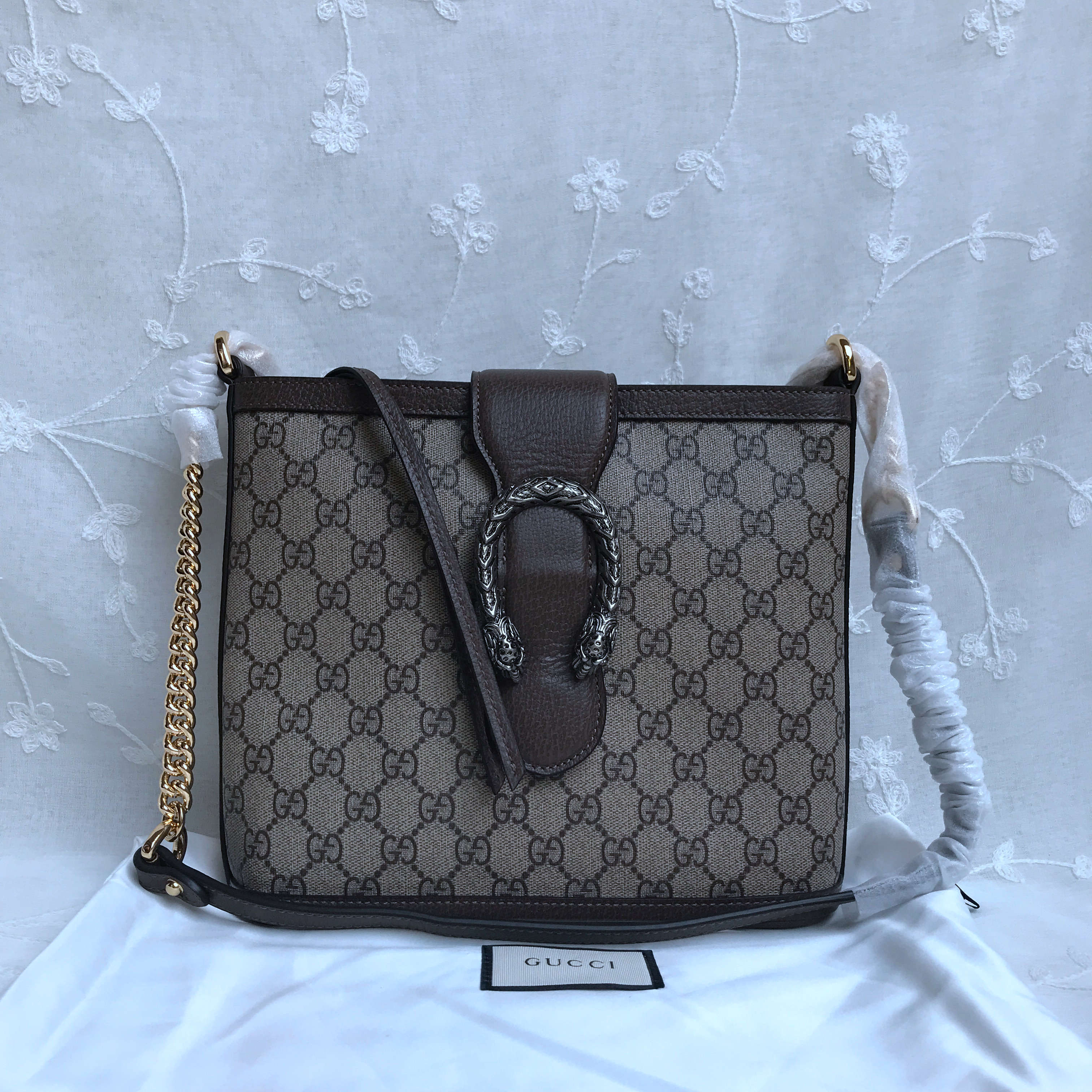 Gucci Supreme dionysus medium bucket bag 499622