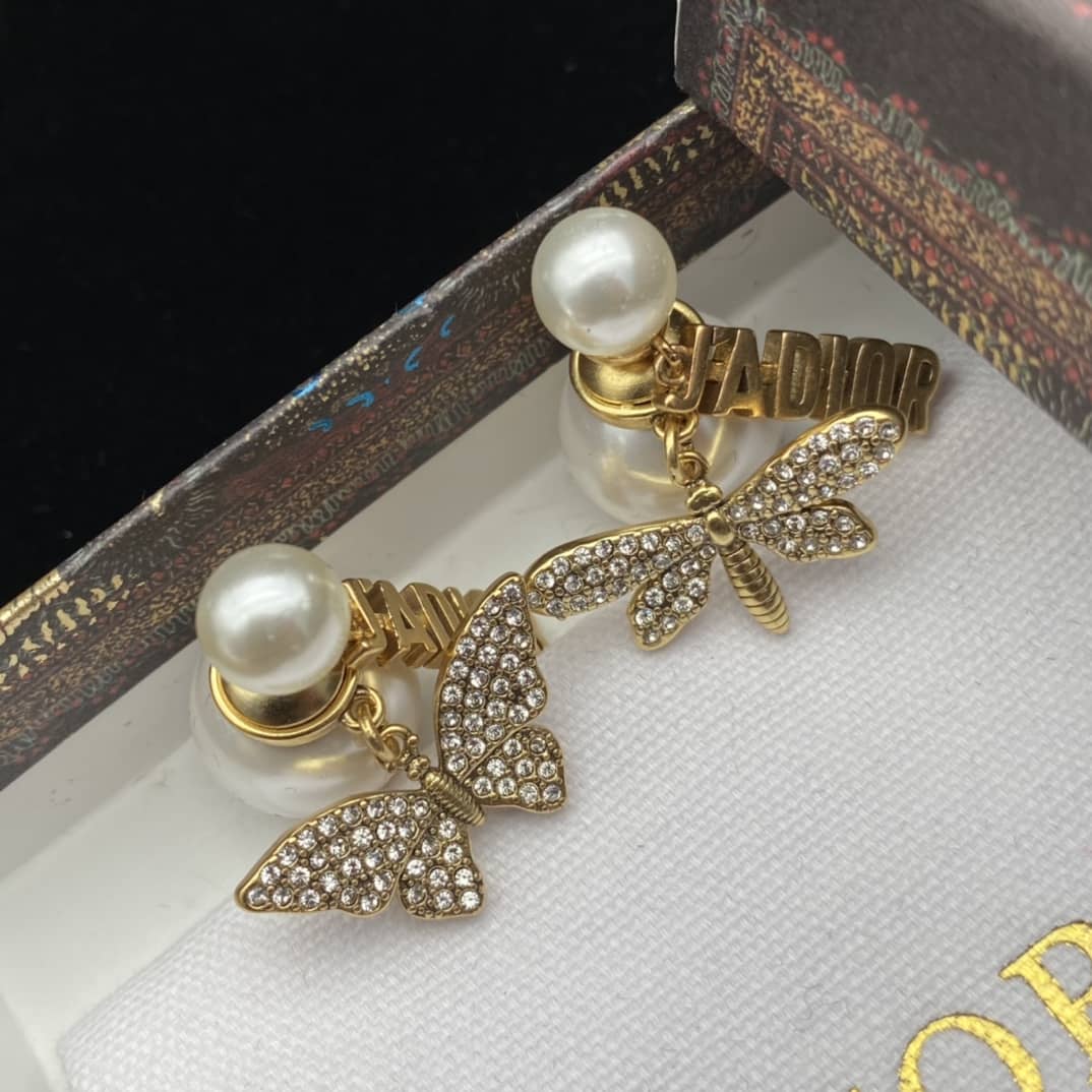Dior Designer Earrings Dupe