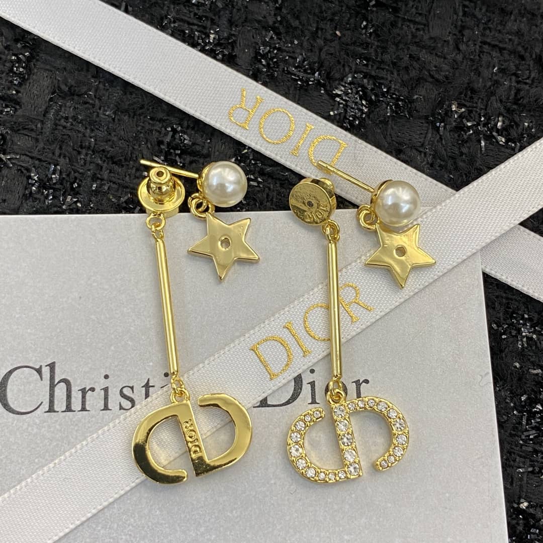 Fake Dior Designer Earrings Wholesale