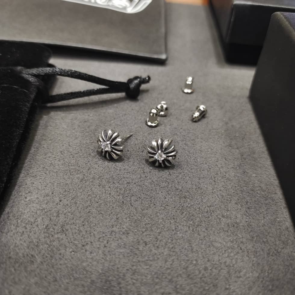 Chrome Hearts Designer Earrings Dupe