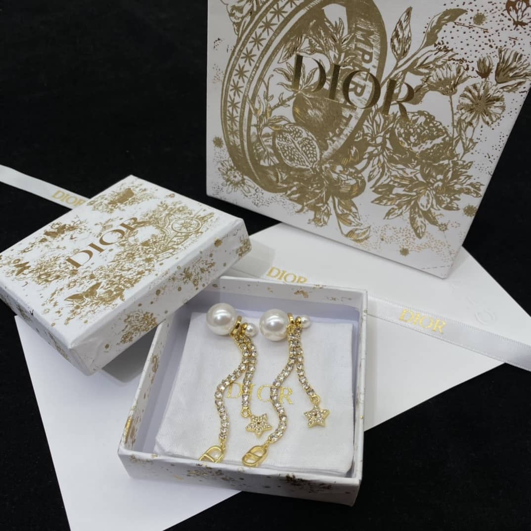 Dior Replica Designer Earrings Cheap