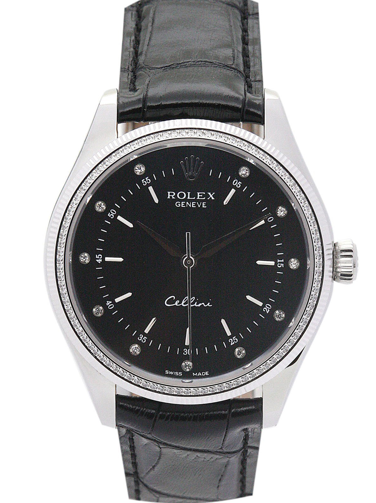 Replica Rolex Cellini 39mm Black Dial 5310