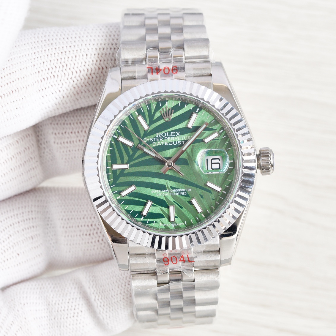 Datejust 41Green Dial Men's Watch