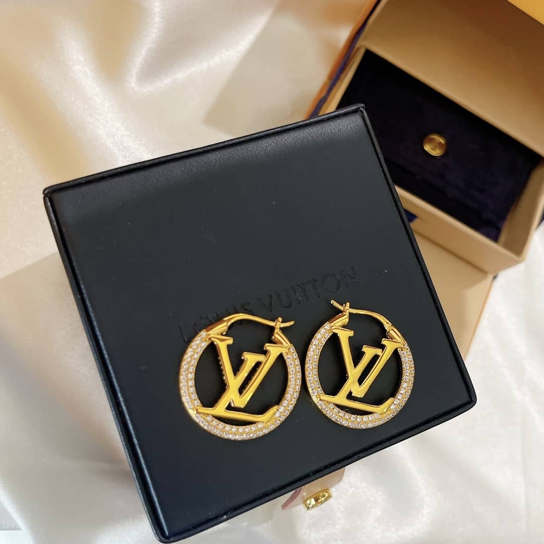 Louis Vuitton Imitation Designer Earrings Wholesale