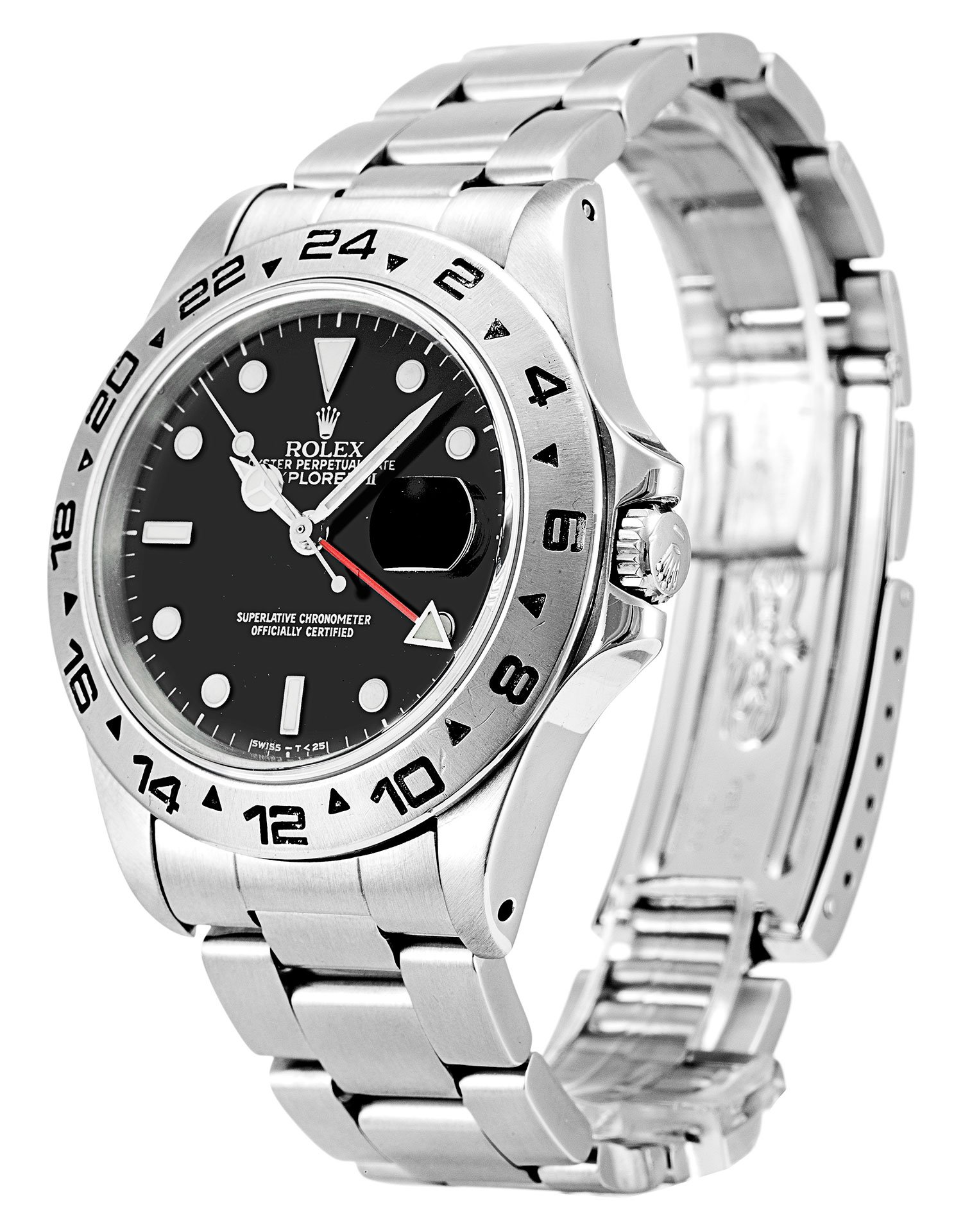 Replica Rolex Explorer 40mm Black Dial 16550
