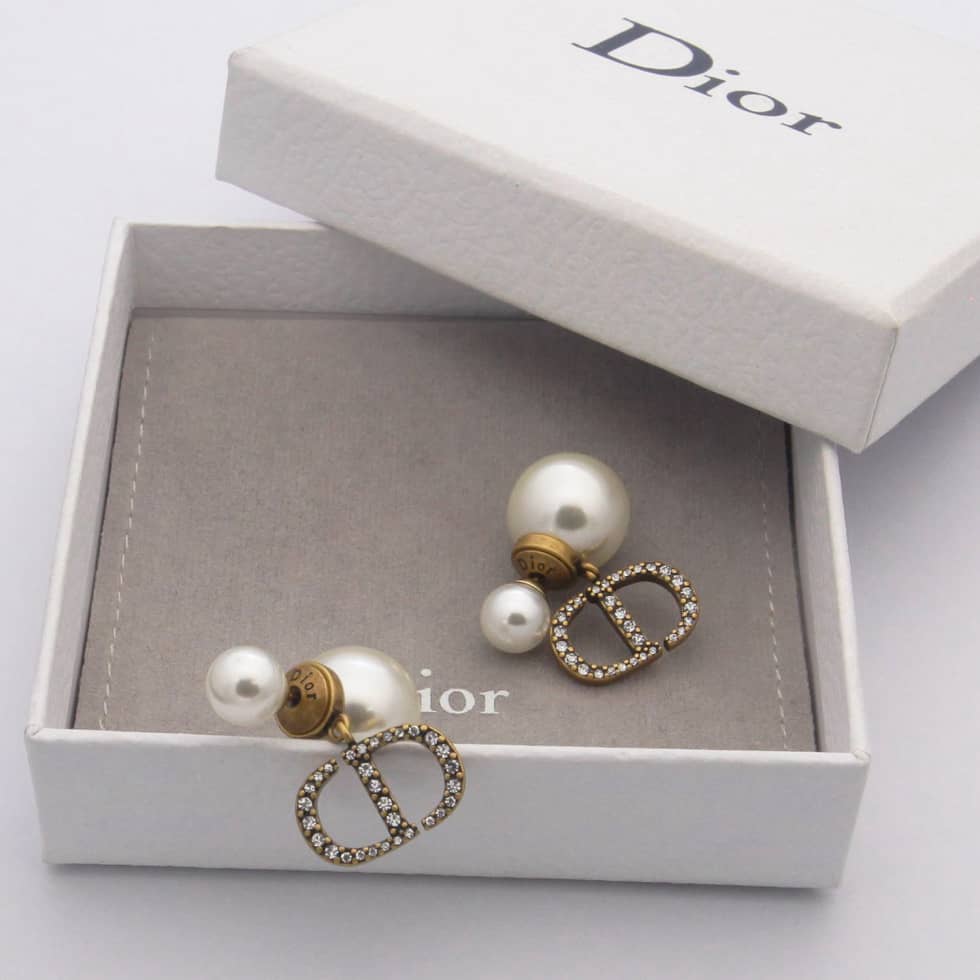 Designer Dior Classic Earrings