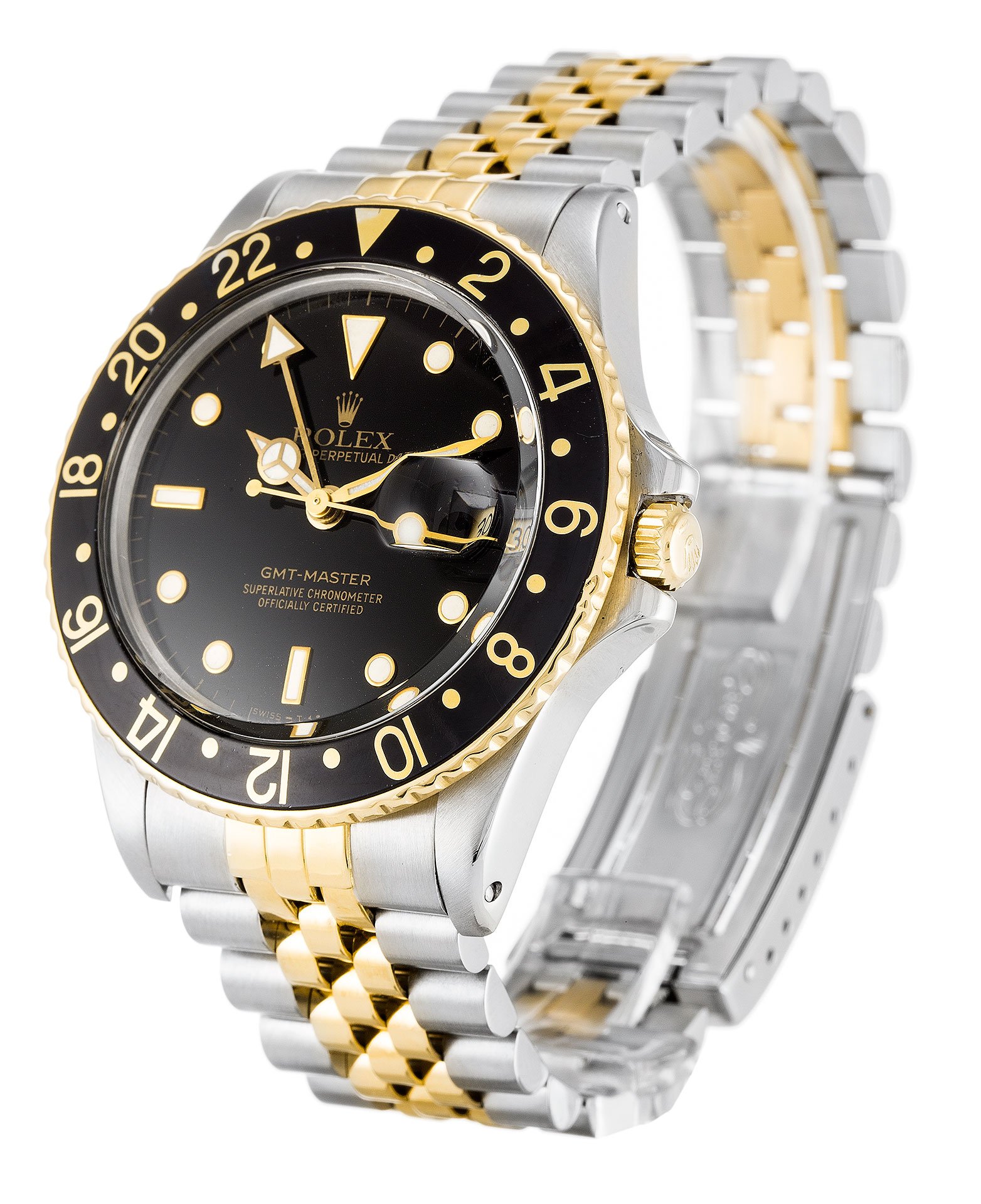 Replica Rolex GMT-Master 38mm Black Dial 16753