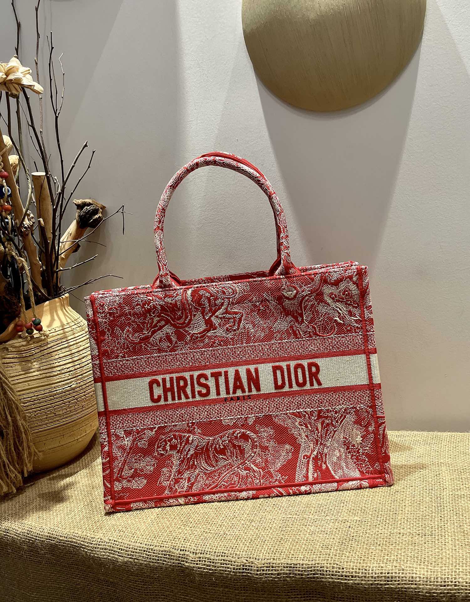 Small Dior Book Tote