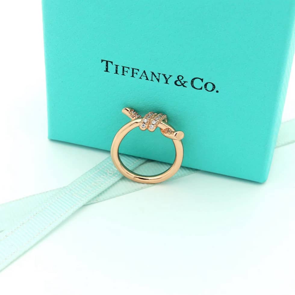Fake Tiffany Logo Ring
