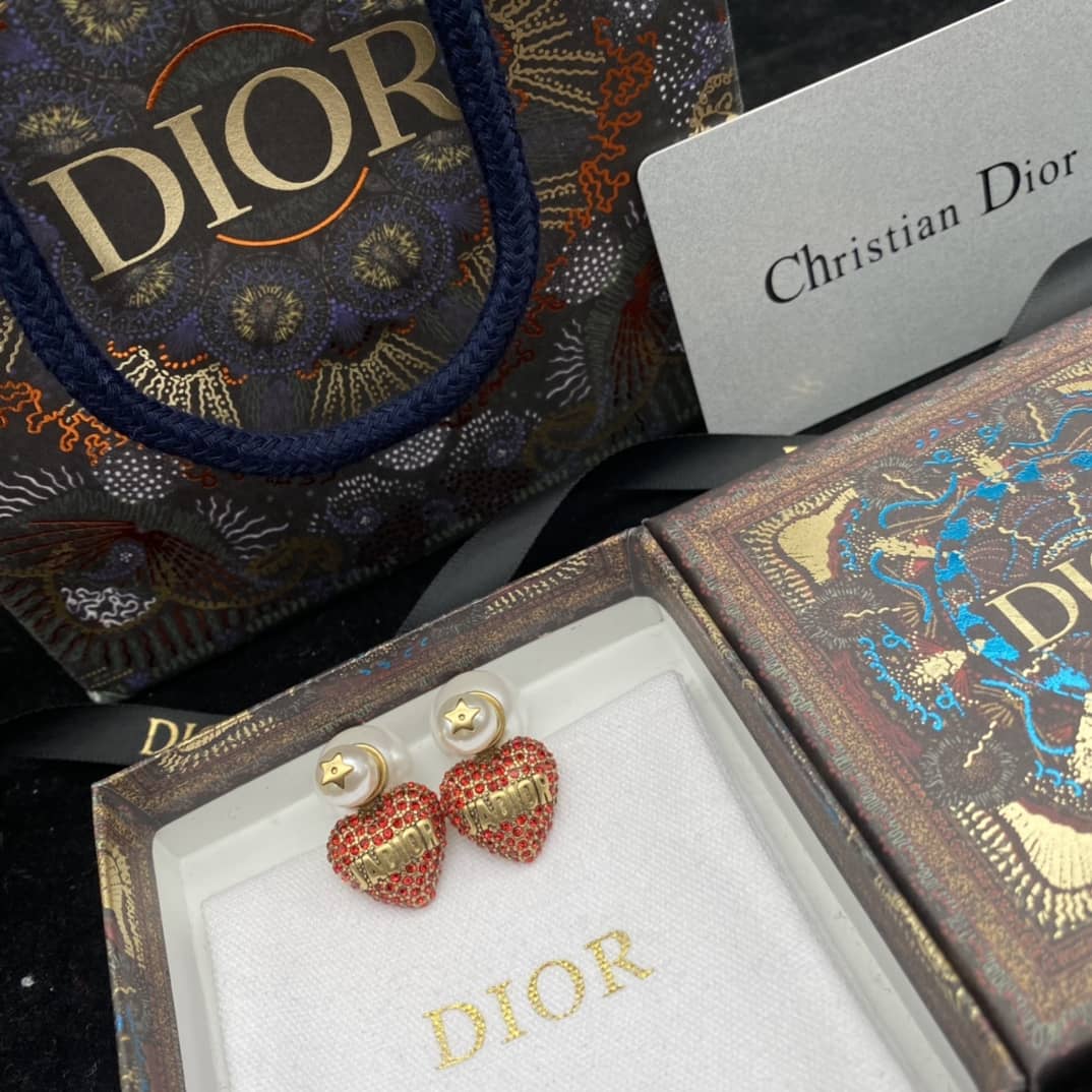 Dior Designer Earrings Dupe