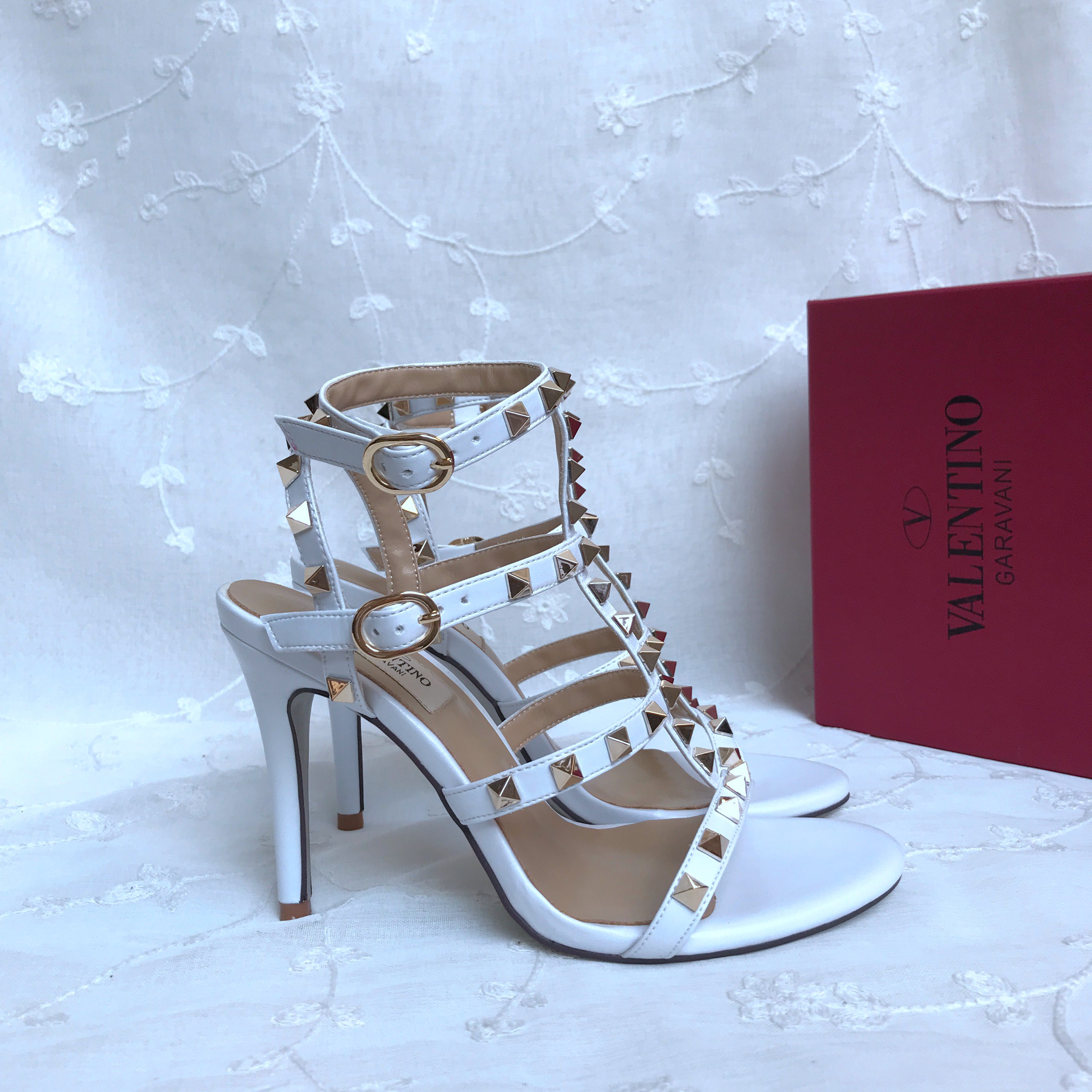Valentino High heel Sandals lambskin 9cm heel436958