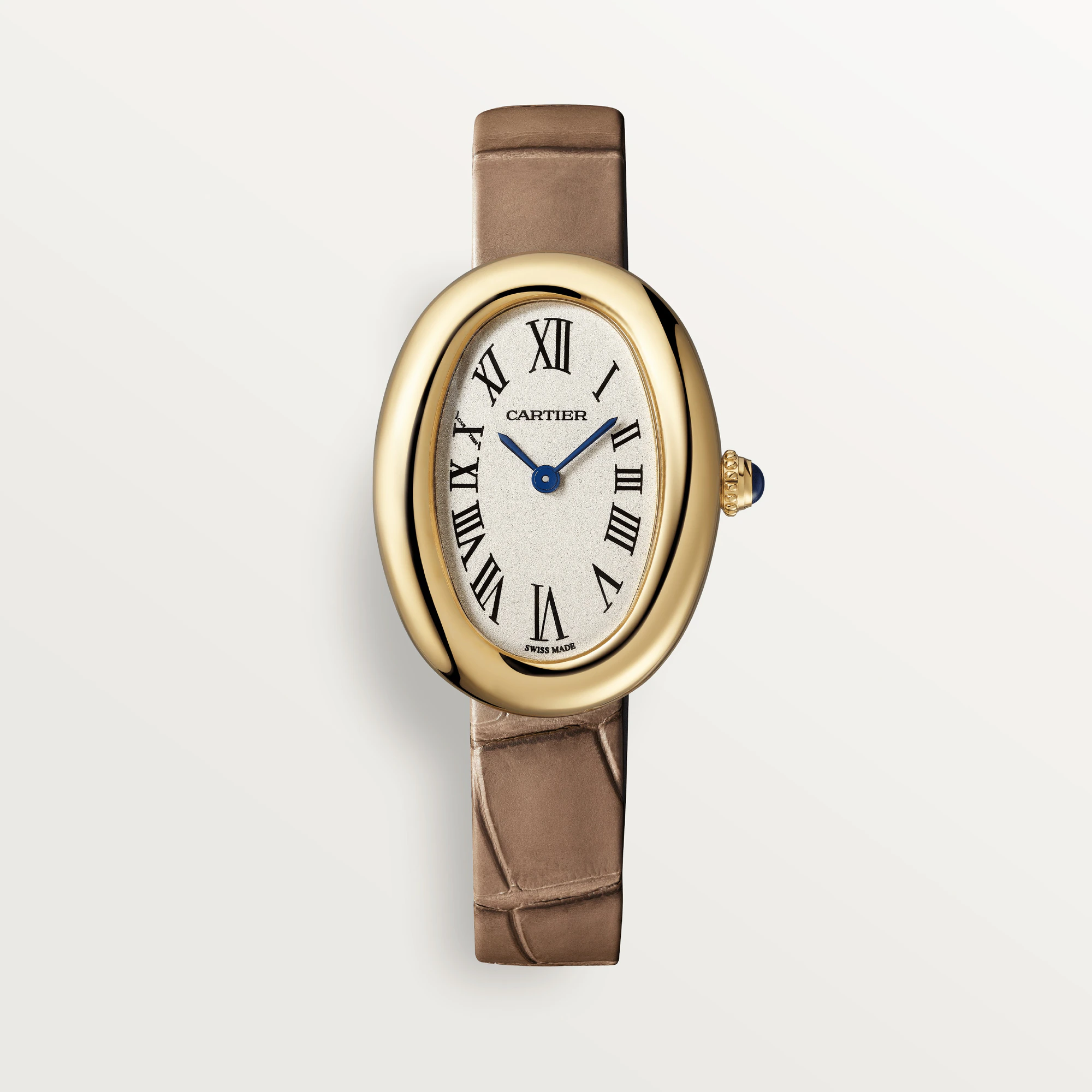 Cartier Baignoire 18K Yellow Gold Ladies Watch, WGBA0007