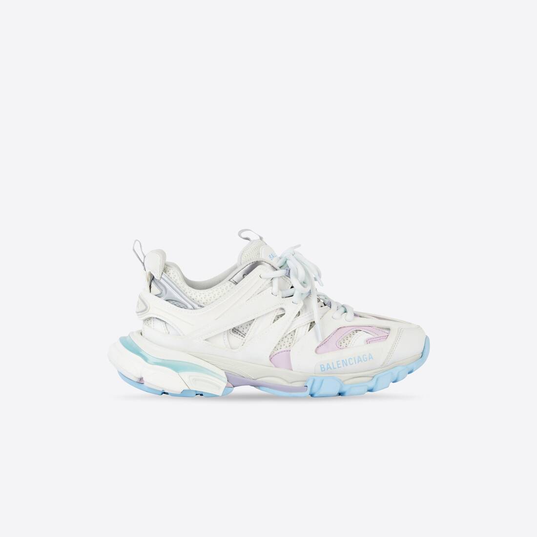 Women's Track Sneaker in White 542436W3AC49045