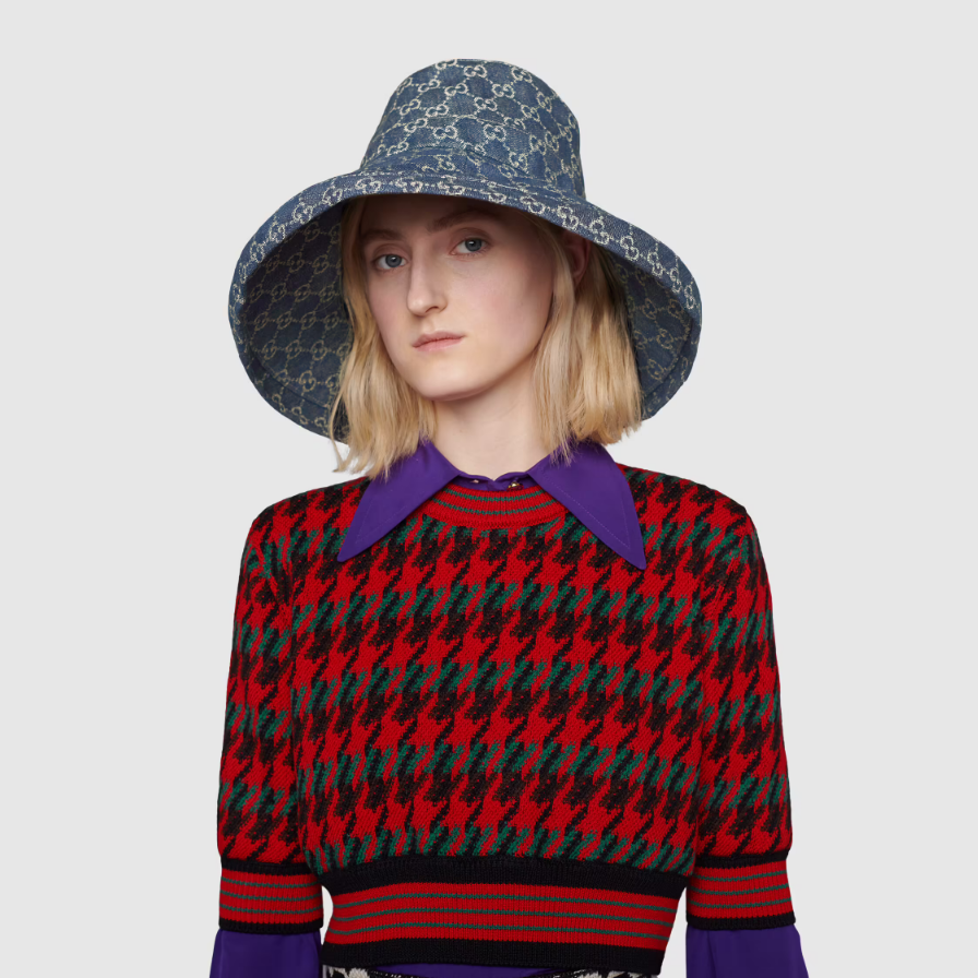 Classic Monogram Wide Brim Hat