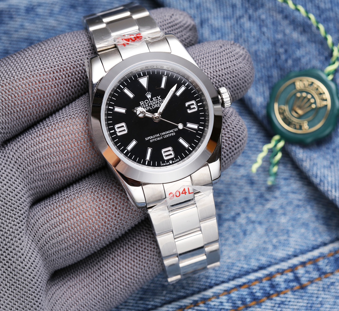 Rolex EXPLORER New Model Blach Dial