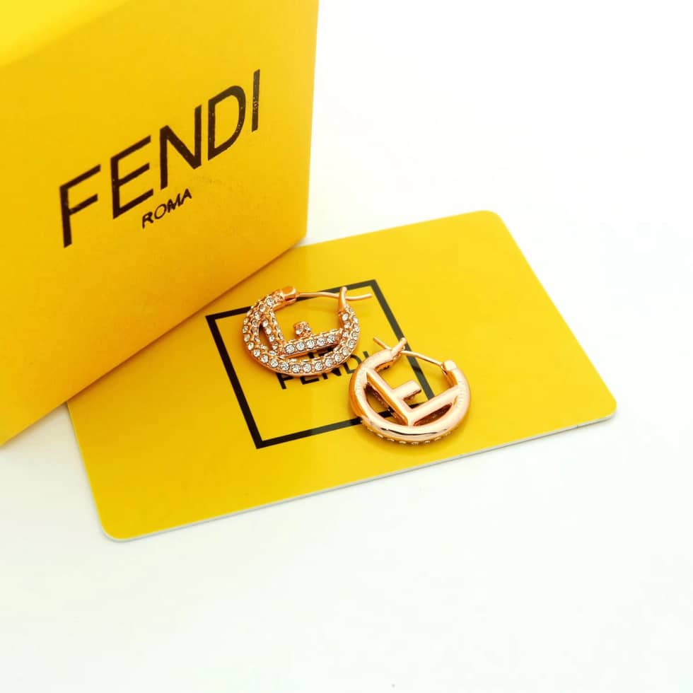 Wholesale Fendi Logo Earrings