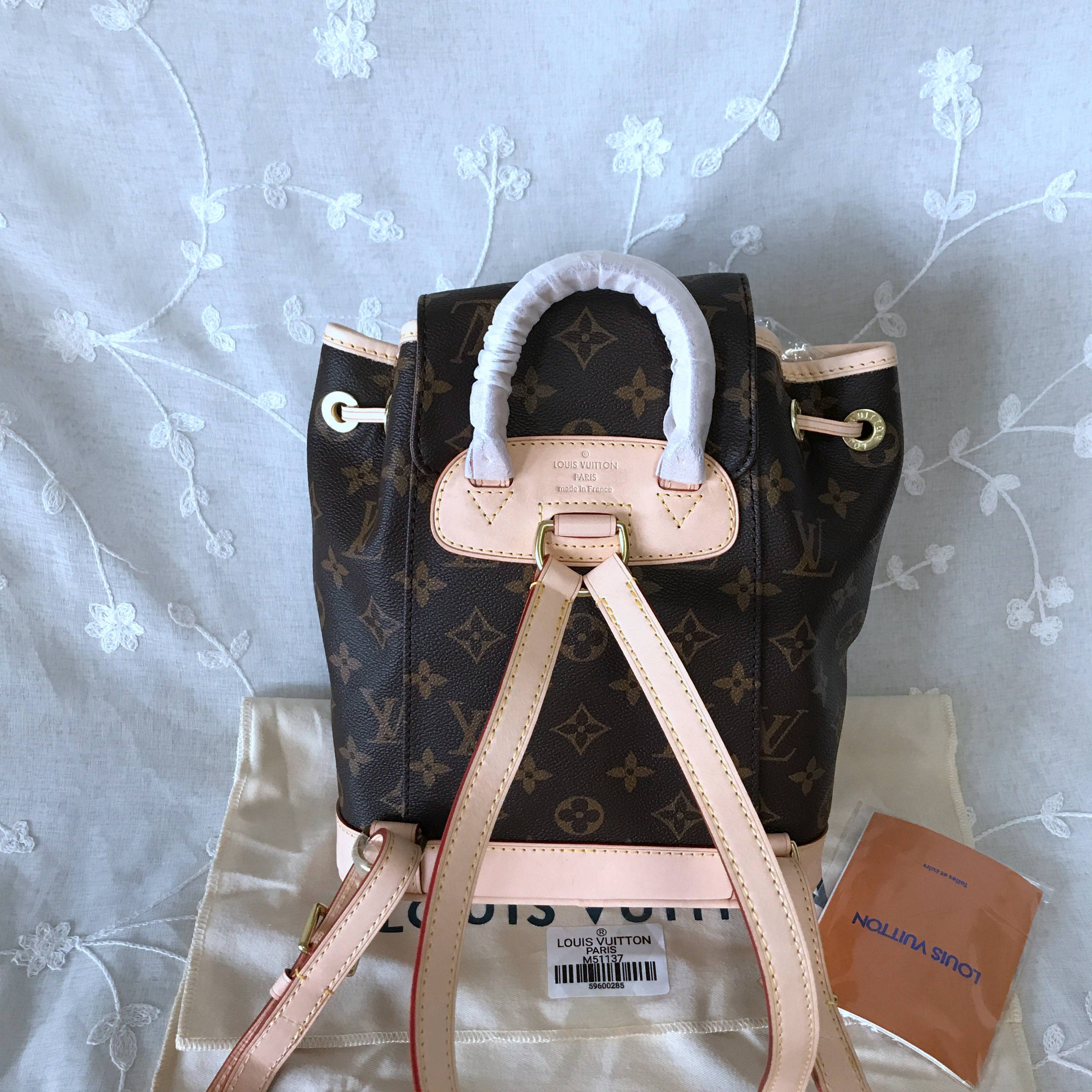 LV MINI MONTSOURIS BACKPACK M51137