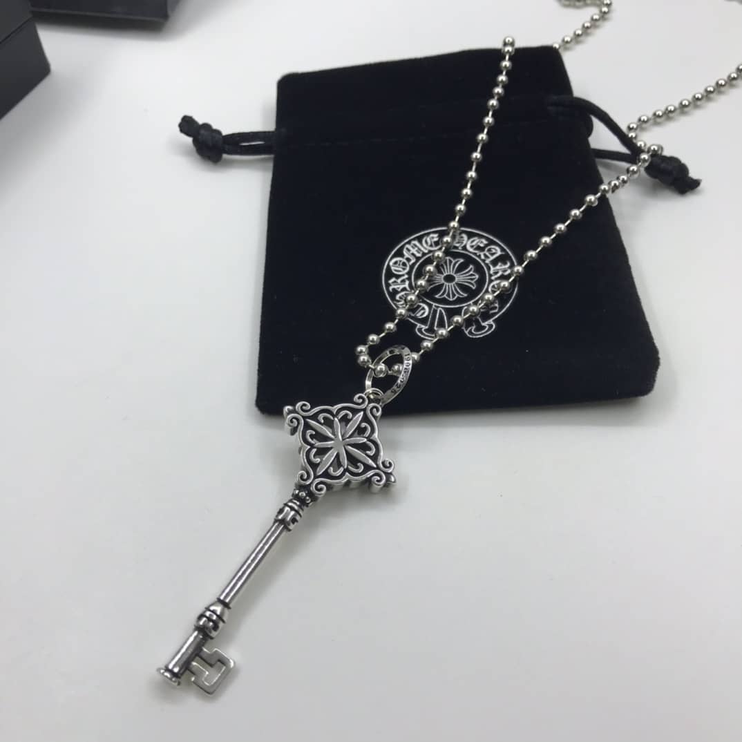 Knockoff Chrome Hearts Logo Necklace