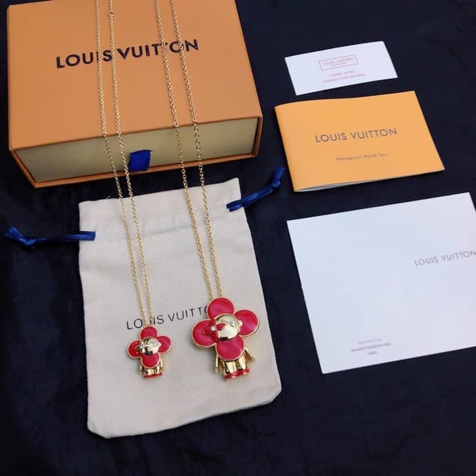 Louis Vuitton Designer Necklace Dupe