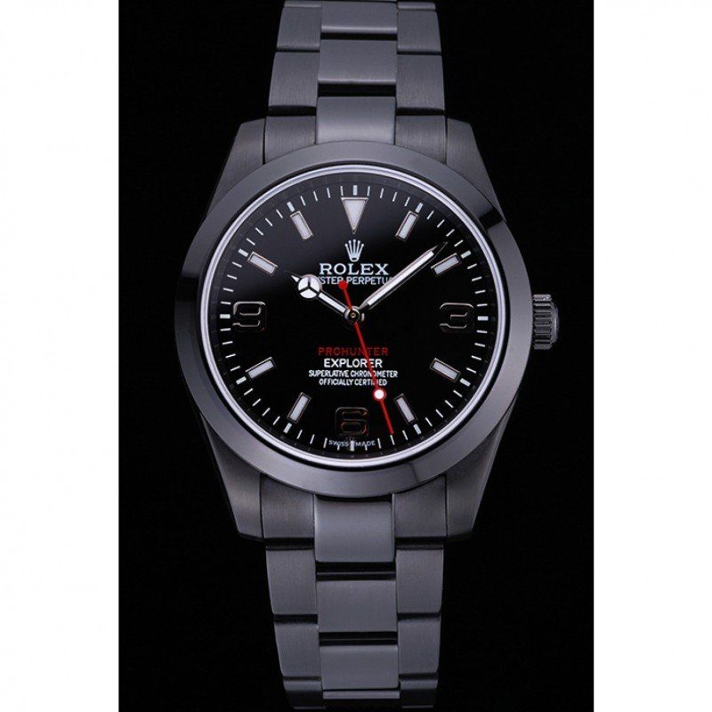 Replica Rolex Explorer 39mm Black Dial 622549