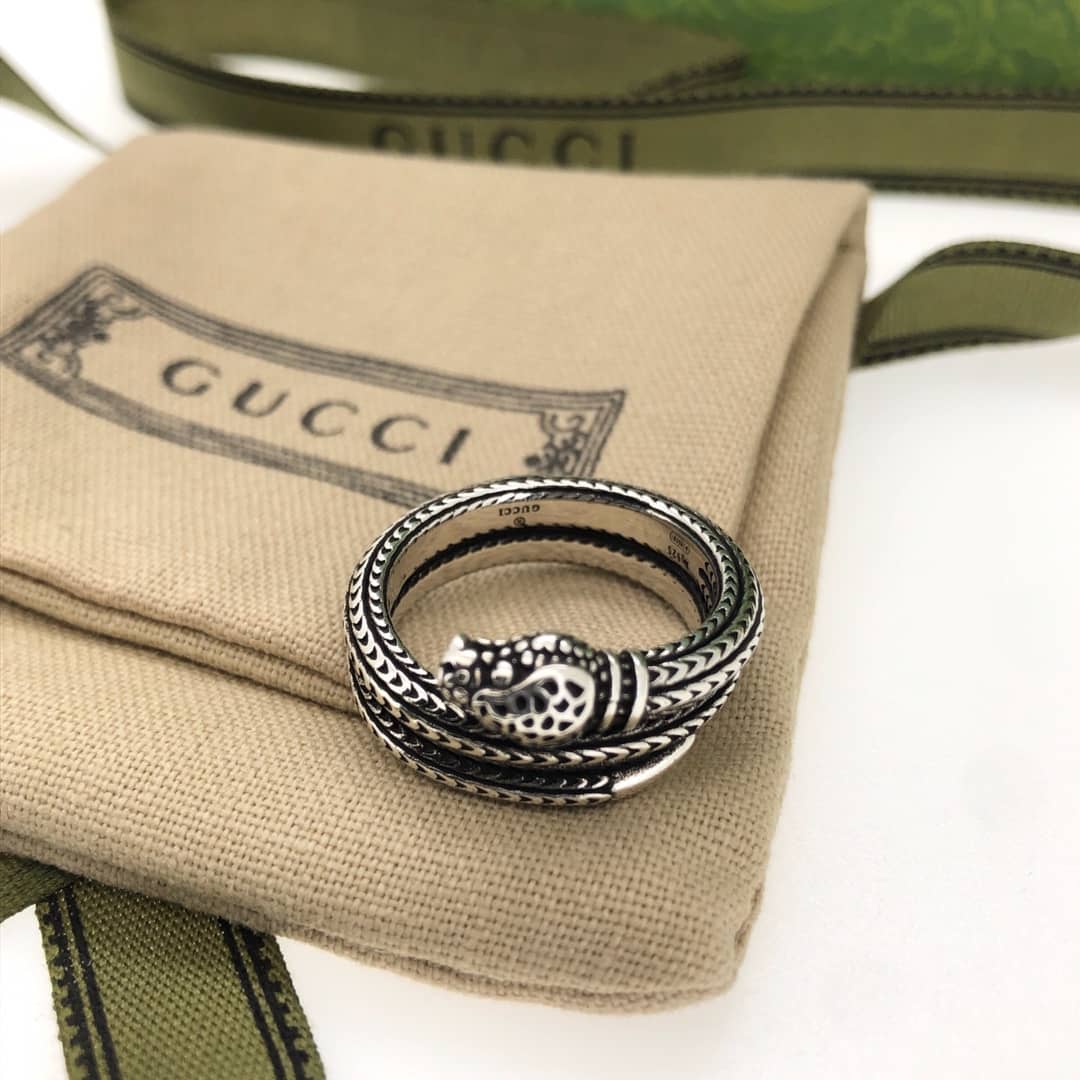 Fake Gucci Logo Ring
