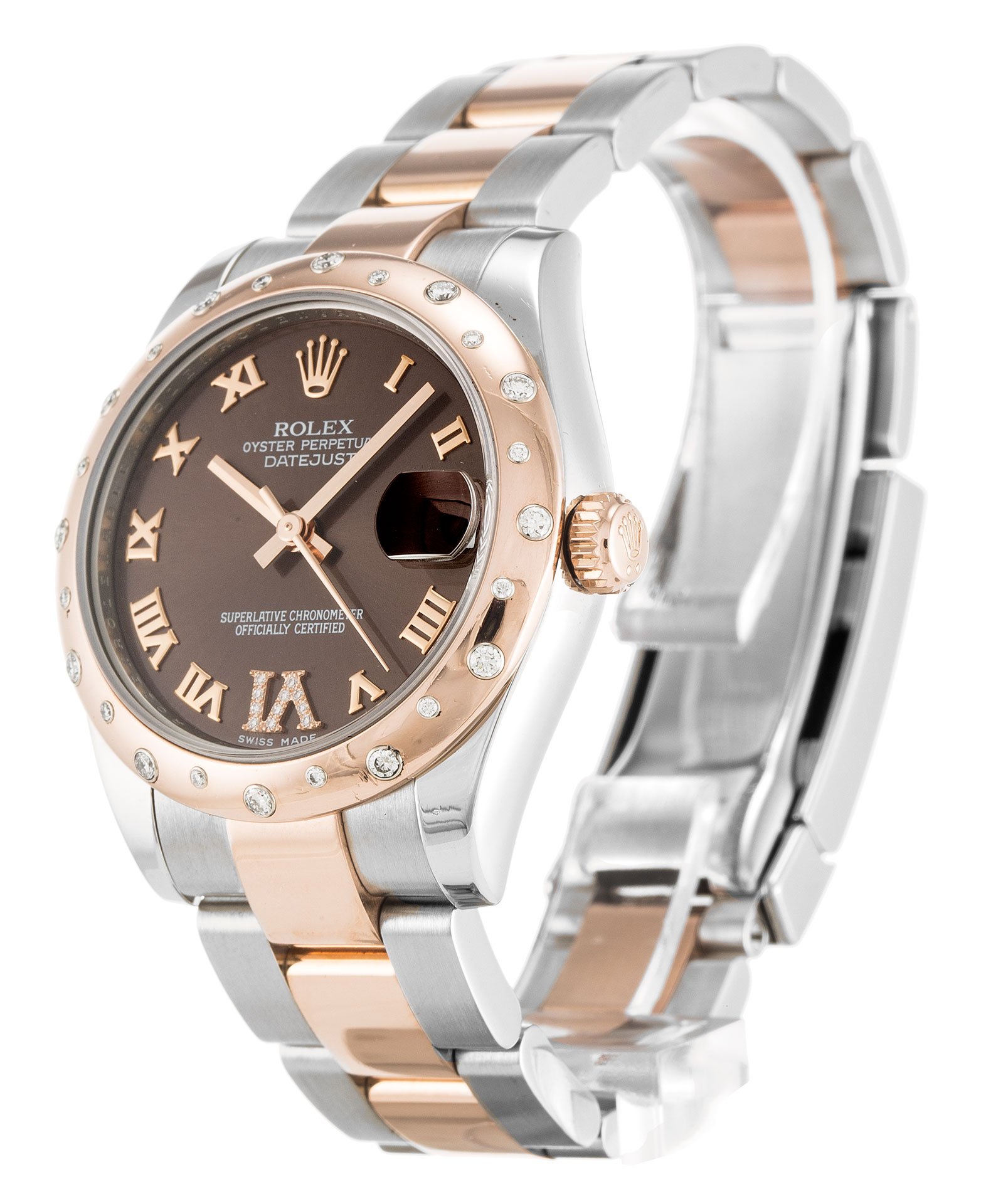Replica Rolex Lady-Datejust 31mm Chocolate Dial 178341