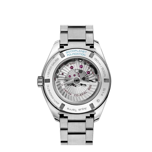 Seamaster Aqua Terra 150M Master Co-Axial GMT 43 mm Automatic White Dial Titanium Men's Watch