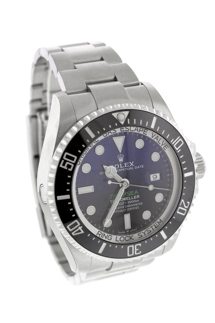 Rolex Sea Dweller Deepsea 44 Deep Blue Dial Stainless Steel Men's Watch 116660