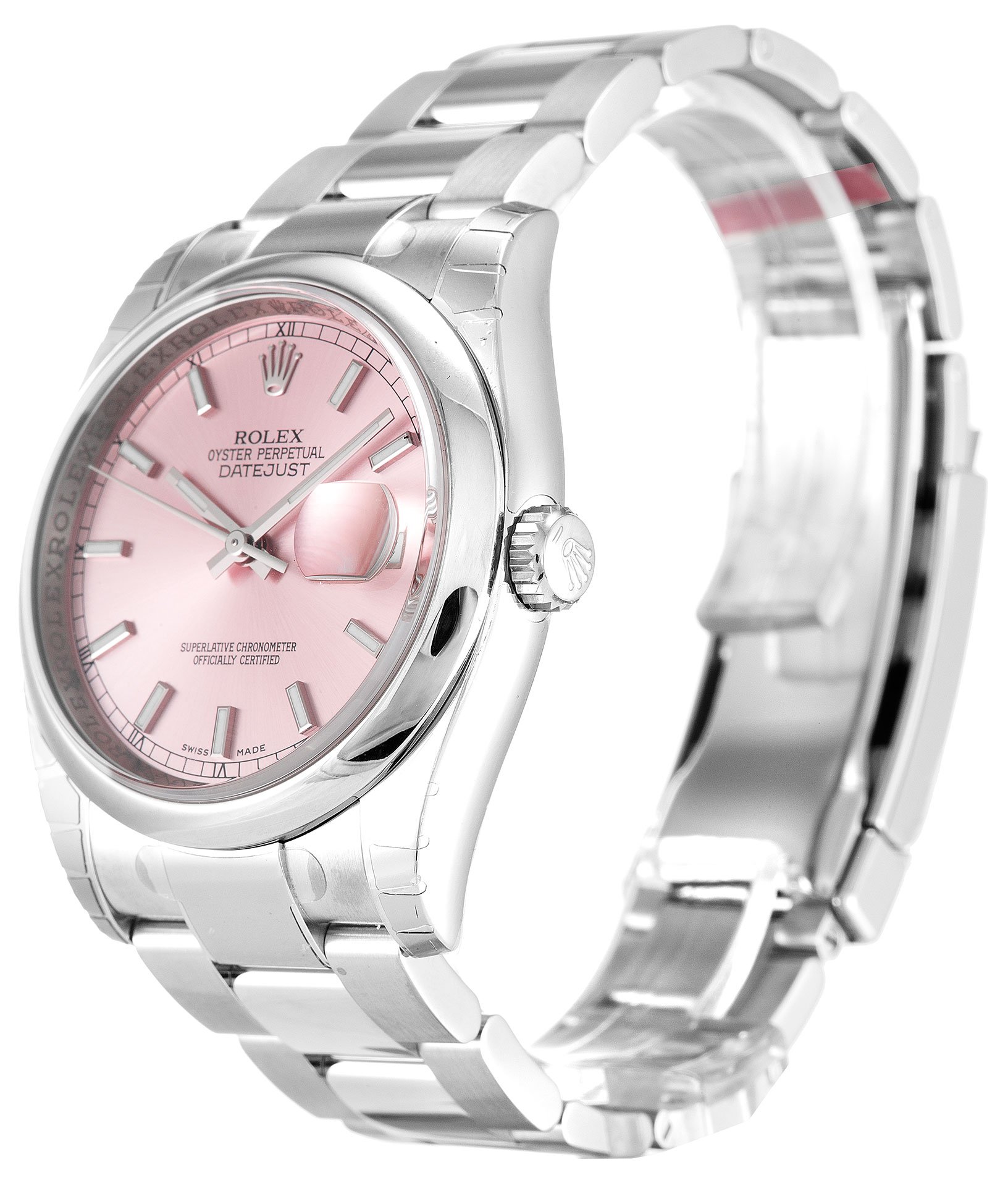 Replica Rolex Datejust 36mm Pink Dial 116200