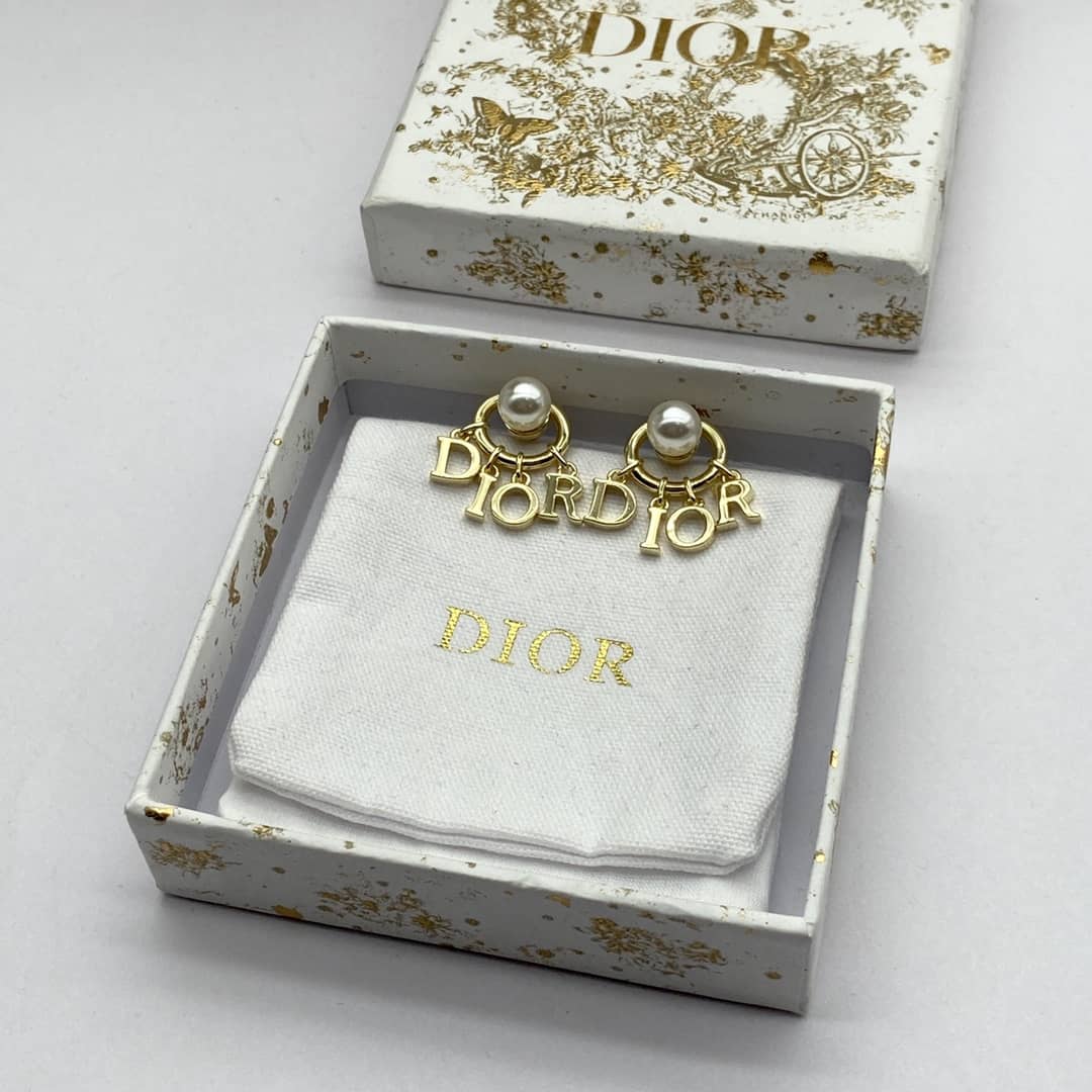 Dior Imitation Designer Earrings Wholesale