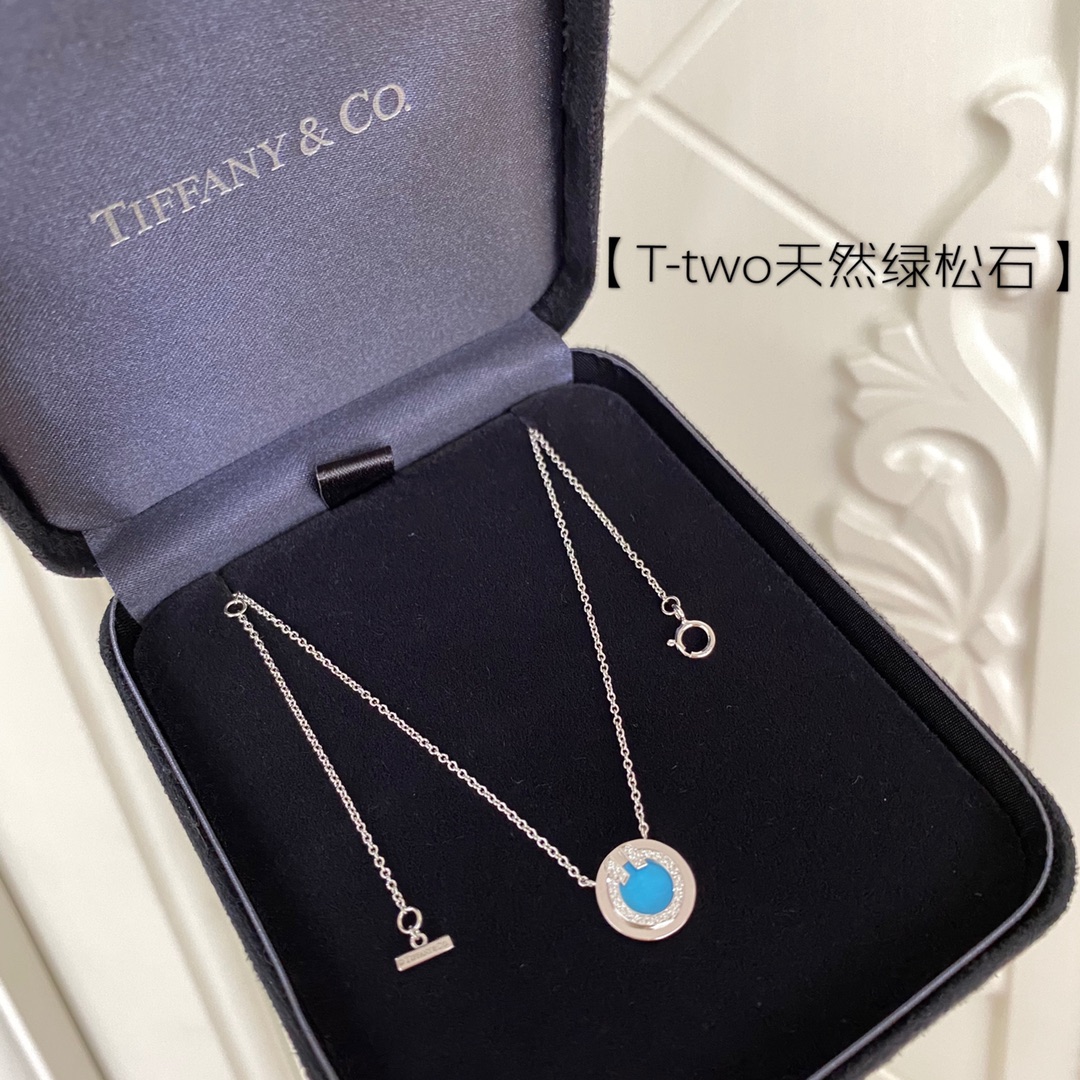 Tiffany Desperate Edition Double T New Necklace