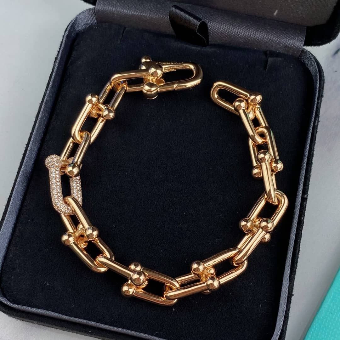 Fake Tiffany Logo Bracelet