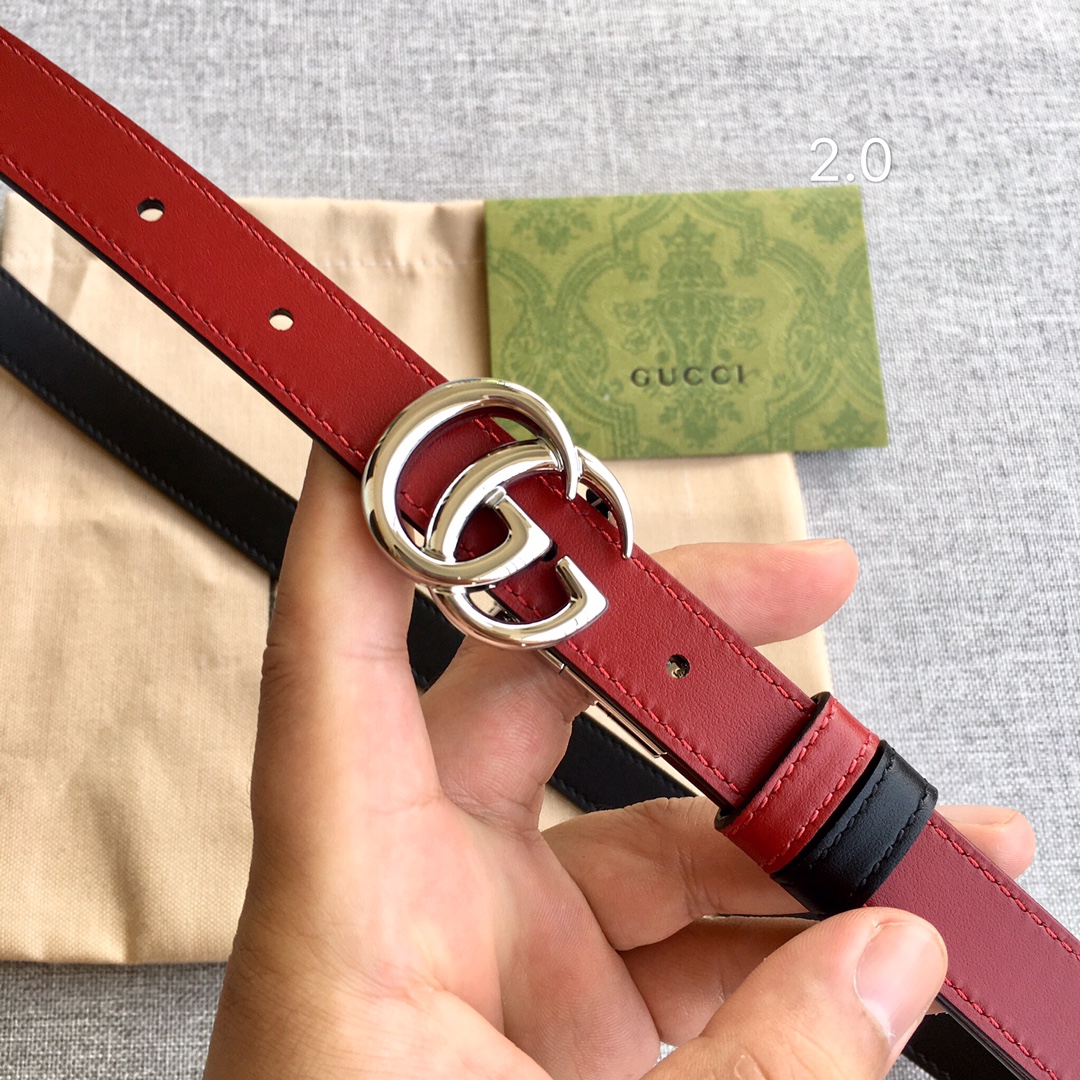 Gucci belt 2.0CM