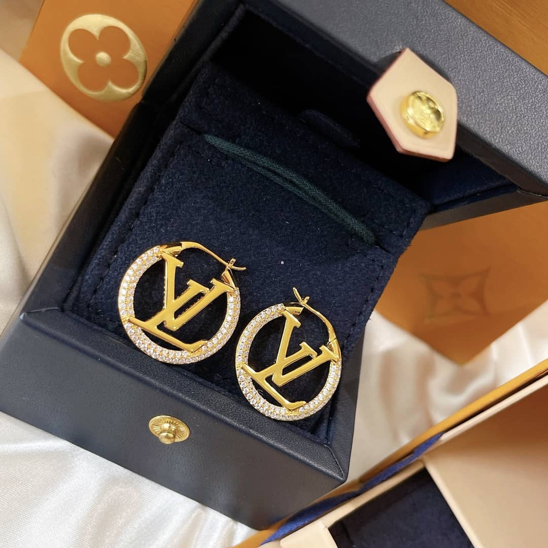 Louis Vuitton Imitation Designer Earrings Wholesale