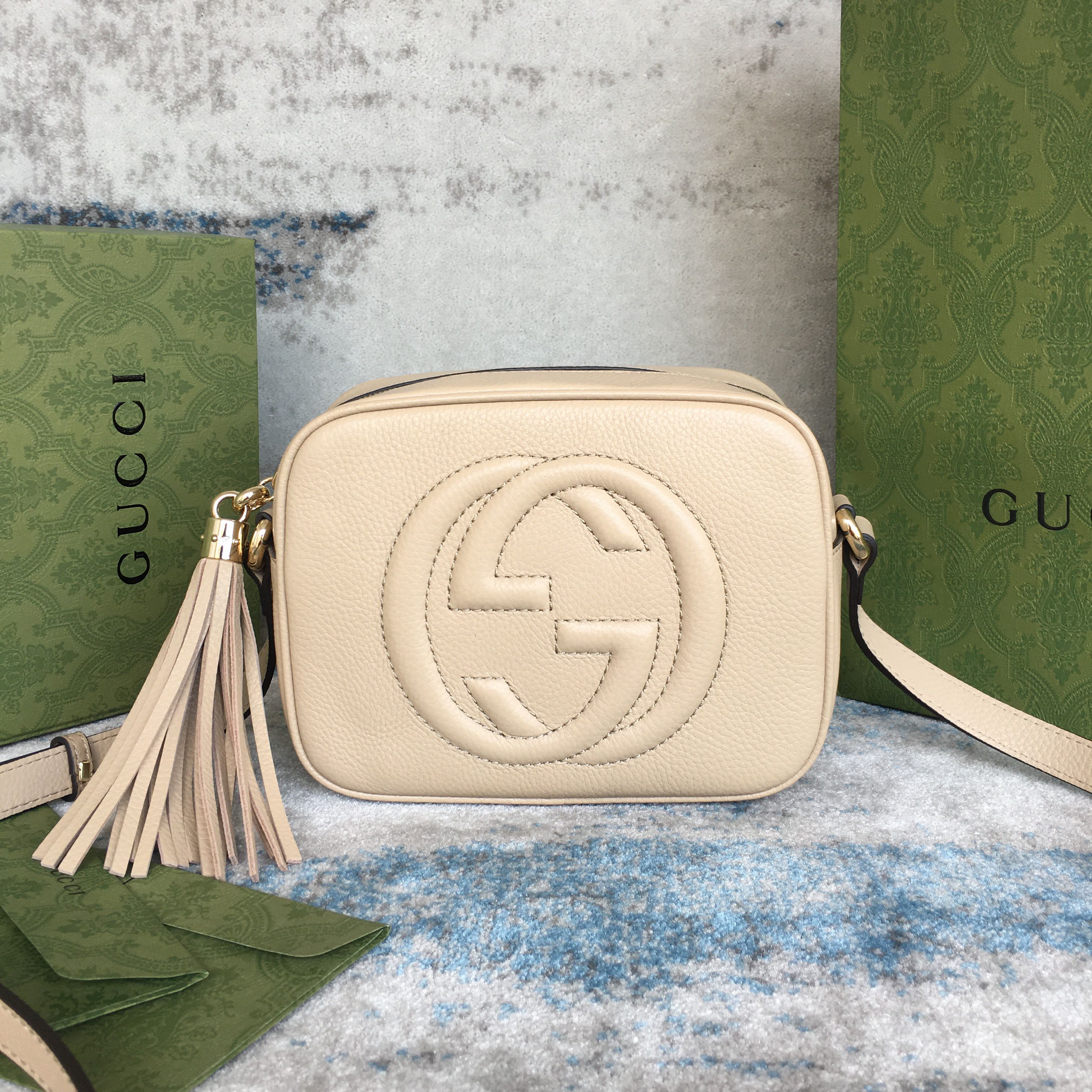 Gucci Soho small leather disco bag 308364