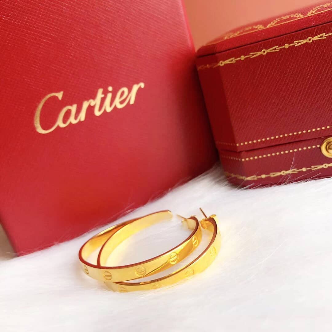 Cartier Designer Earrings Copy