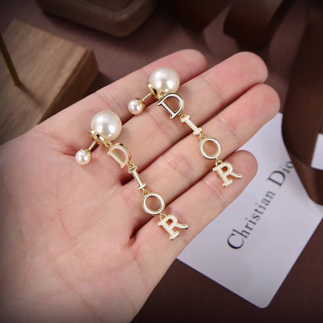 Designer Dior Classic Earrings