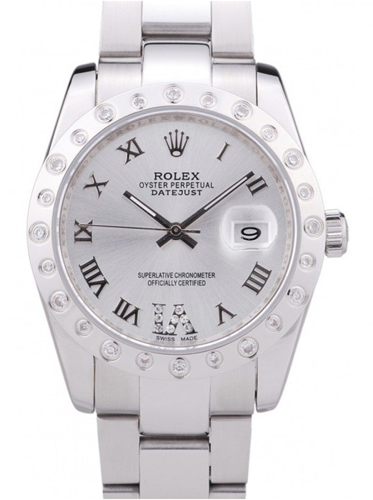 Replica Rolex Datejust 36mm Silver Dial 7468