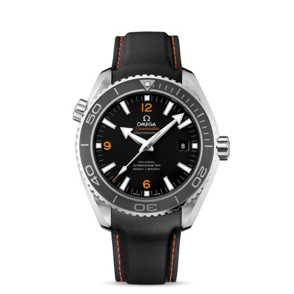 Omega Seamaster Planet Ocean 600M Co-Axial Chronometer 45.5mm Stainless Steel Ceramic Bezel Black Dial Rubber Strap 232.32.46.21.01.005