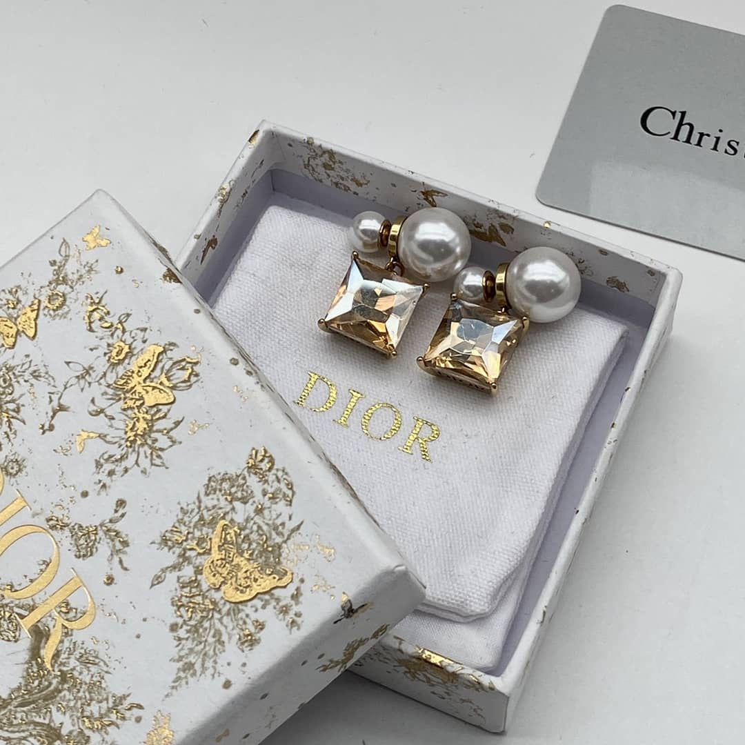 Dior Designer Earrings Dupe