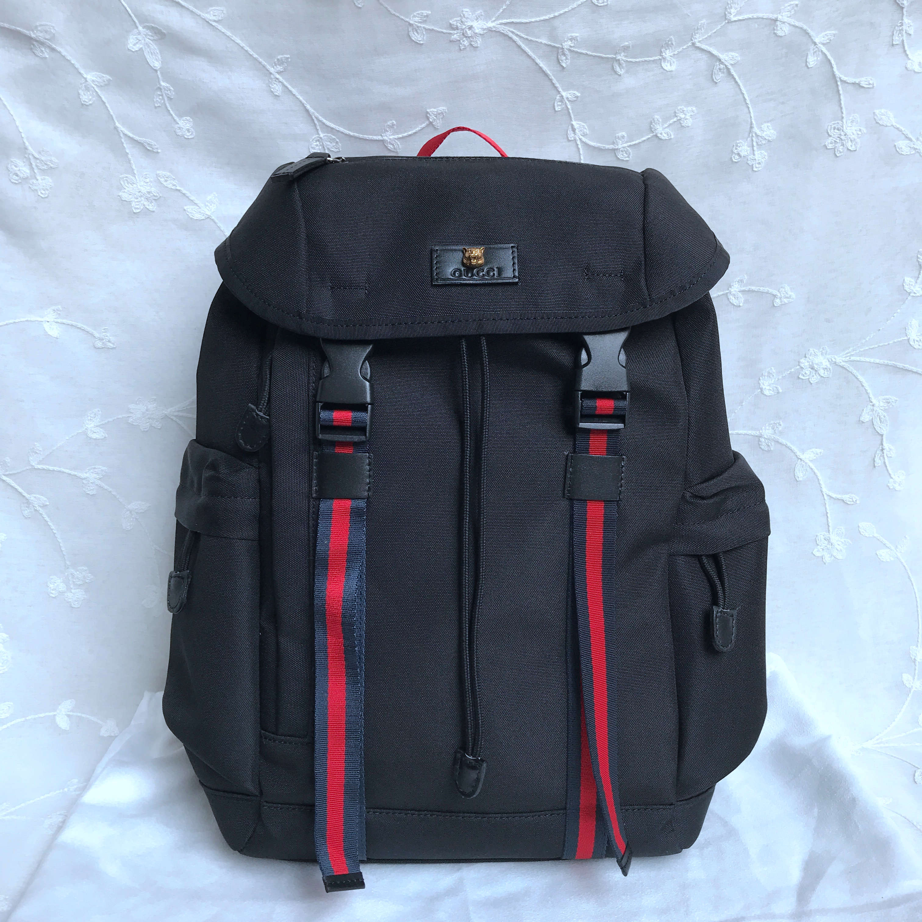 Gucci Techno canvas backpack 429037