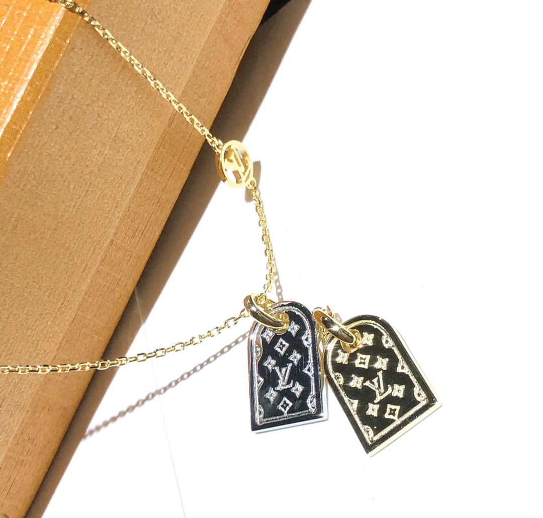 Louis Vuitton Designer Necklace Dupe