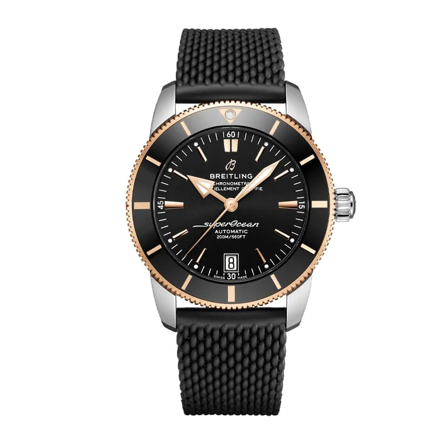 Breitling Superocean Heritage B20 Automatic 42 Stainless Steel/Red Gold Black Dial UB2010121B1S1
