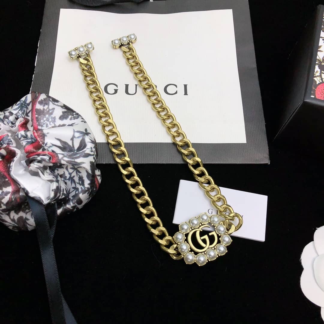 Wholesale Gucci Logo Necklace