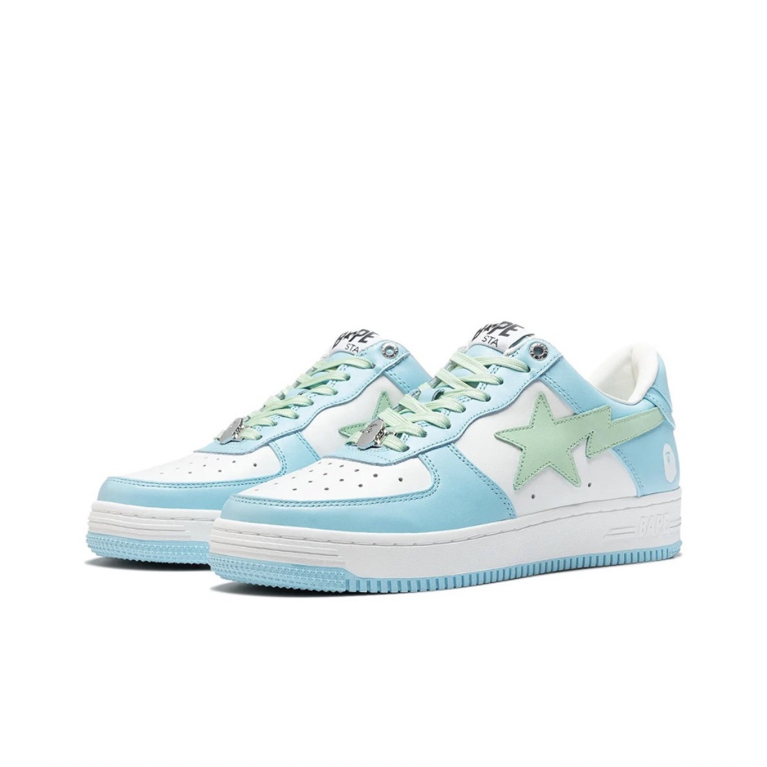 A BATHING APE BAPE STA PASTEL COLOR BLUE GREEN 1H70-191-005-BG